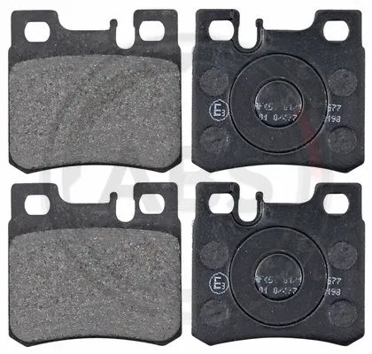 Brake Pad Set, disc brake (36687)