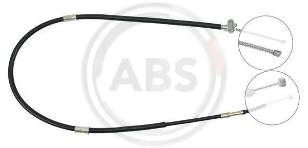 Cable Pull, parking brake (K12818)