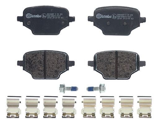 Brake Pad Set, disc brake (P59098)