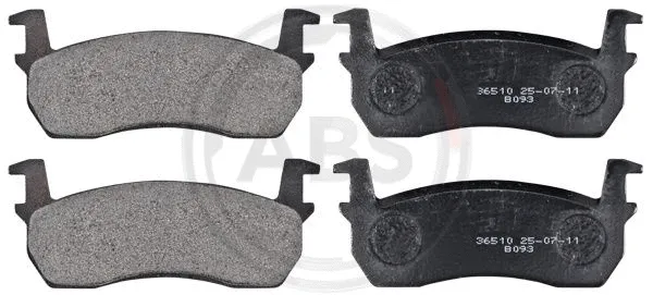Brake Pad Set, disc brake (36510)