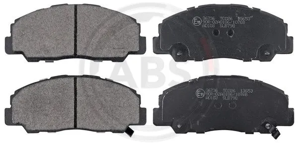Brake Pad Set, disc brake (36736)