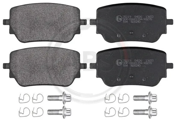 Brake Pad Set, disc brake (35219)
