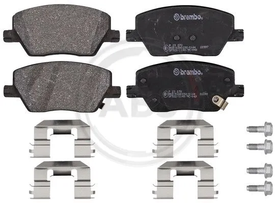 Brake Pad Set, disc brake (P 23 170)