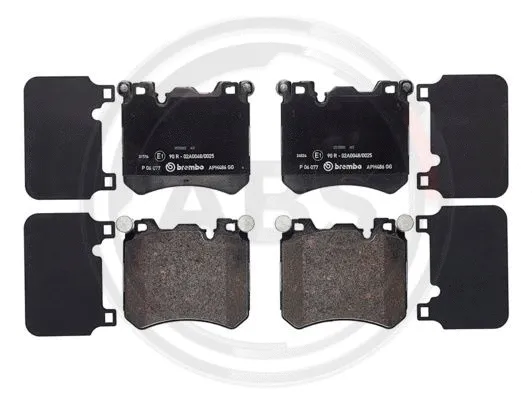 Brake Pad Set, disc brake (P06077)