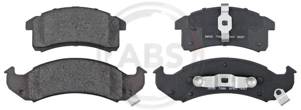 Brake Pad Set, disc brake (38505)