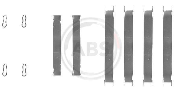 Accessory Kit, disc brake pad (0937Q)