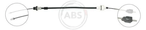 Cable Pull, clutch control (K25750)
