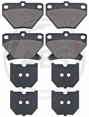 Brake Pad Set, disc brake (37136)