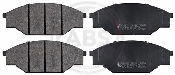 Brake Pad Set, disc brake (36603)