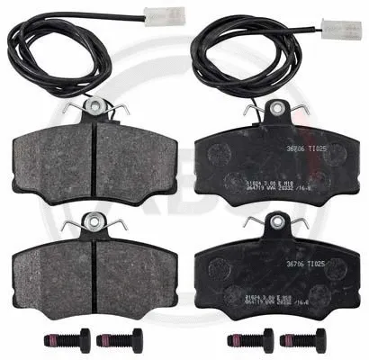 Brake Pad Set, disc brake (36706)