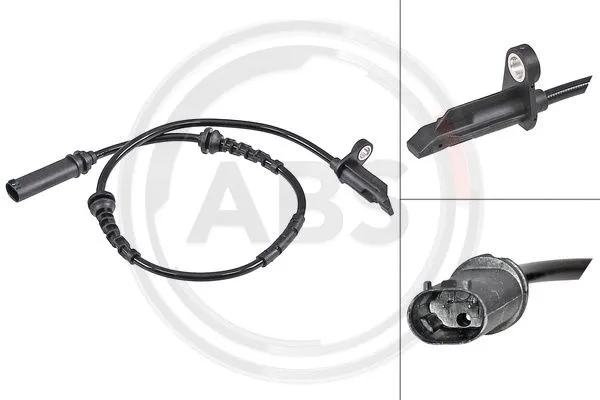 Sensor, wheel speed (31512)