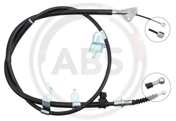 Cable Pull, parking brake (K18967)