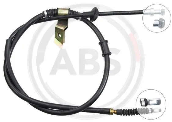 Cable Pull, parking brake (K19018)