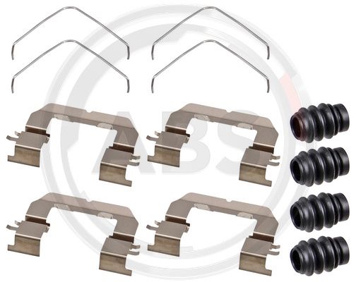 Accessory Kit, disc brake pad (0123Q)