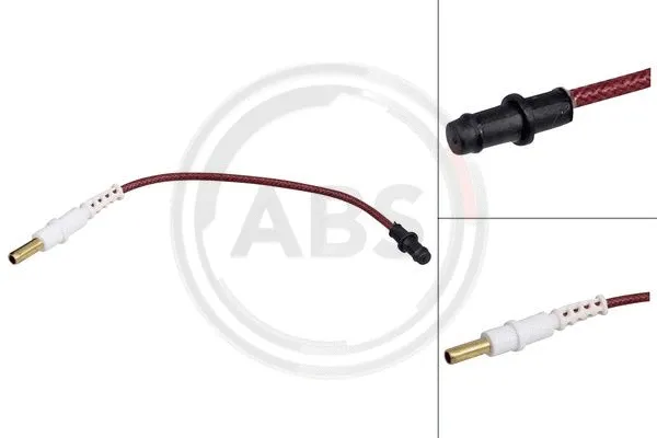 Warning Contact, brake pad wear (39633)