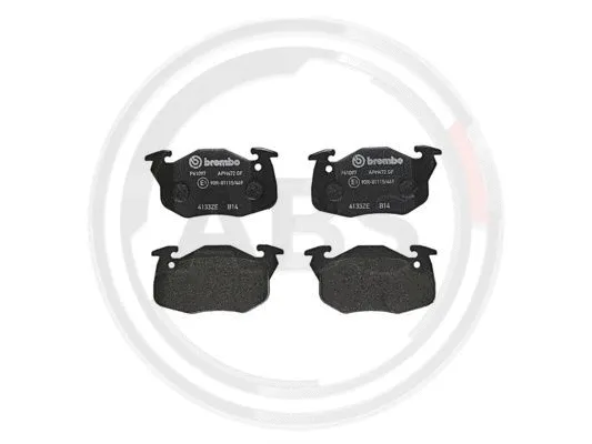 Brake Pad Set, disc brake (P61097)