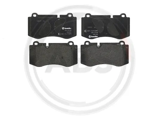 Brake Pad Set, disc brake (P50074)