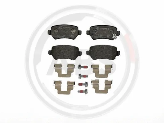 Brake Pad Set, disc brake (P59038)