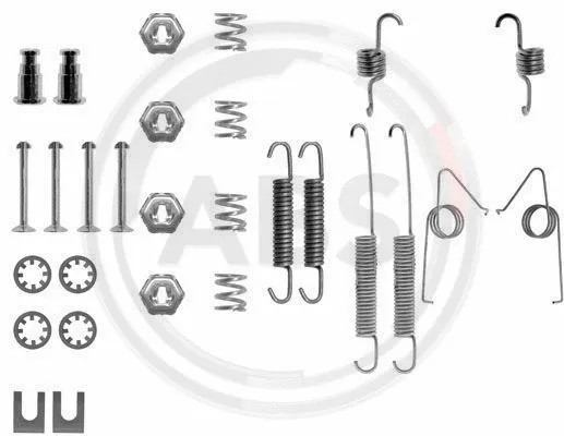 Accessory Kit, brake shoes (0614Q)