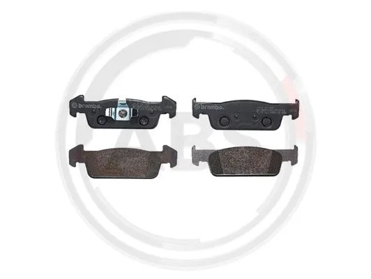 Brake Pad Set, disc brake (P68060)