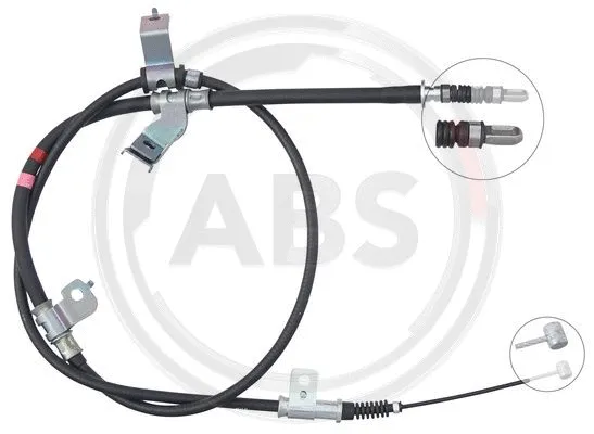 Cable Pull, parking brake (K17503)