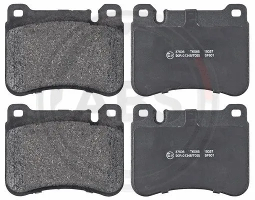 Brake Pad Set, disc brake (37506)