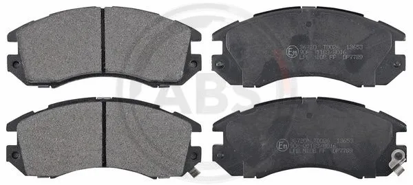 Brake Pad Set, disc brake (36720)