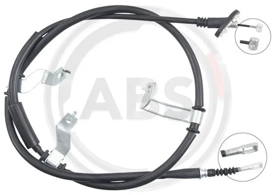 Cable Pull, parking brake (K19809)