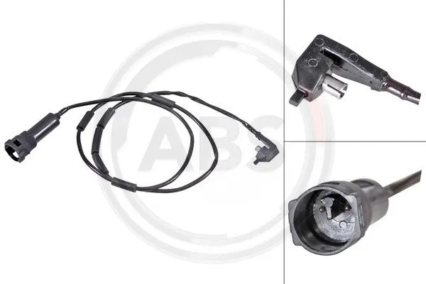 Warning Contact, brake pad wear (39516)