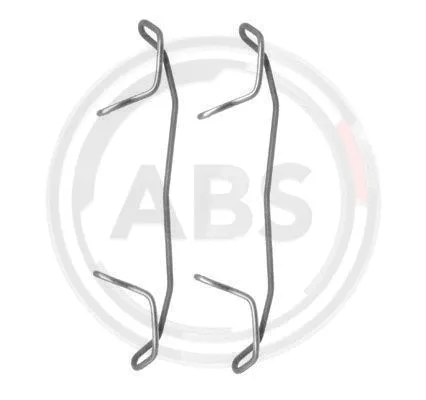 Accessory Kit, disc brake pad (1123Q)