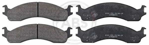 Brake Pad Set, disc brake (38655)