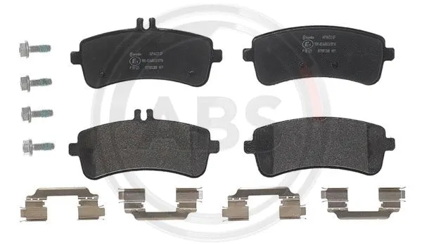 Brake Pad Set, disc brake (P50125)