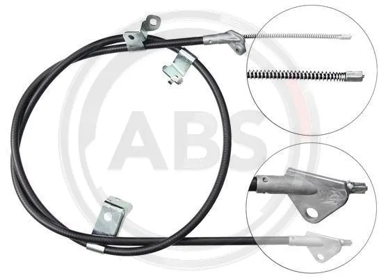 Cable Pull, parking brake (K19528)
