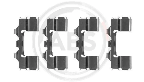Accessory Kit, disc brake pad (1104Q)