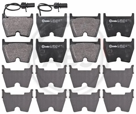 Brake Pad Set, disc brake (P85132)