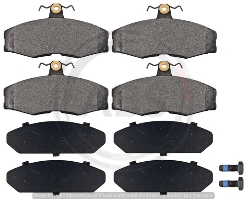 Brake Pad Set, disc brake (35326)