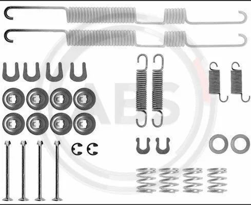 Accessory Kit, brake shoes (0698Q)