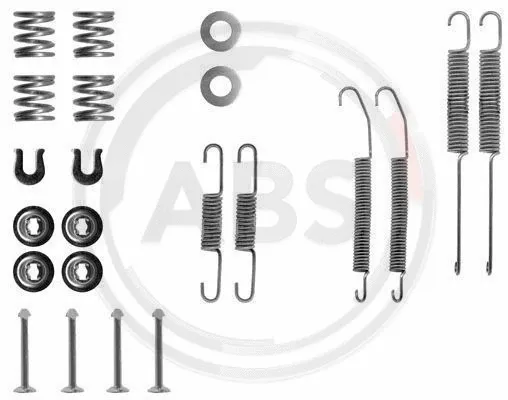 Accessory Kit, brake shoes (0718Q)