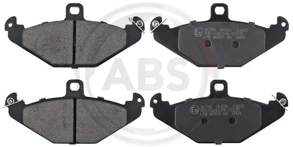 Brake Pad Set, disc brake (36788)