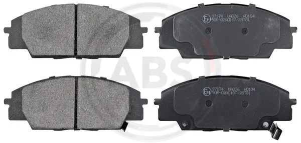 Brake Pad Set, disc brake (37174)