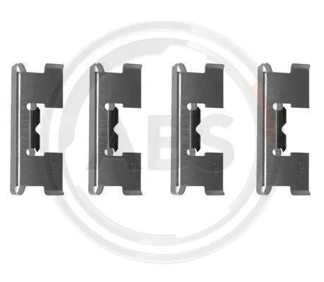 Accessory Kit, disc brake pad (1017Q)