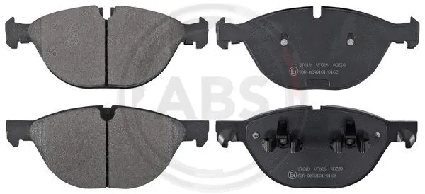 Brake Pad Set, disc brake (37610)