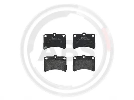 Brake Pad Set, disc brake (P16009)