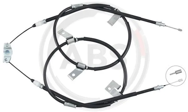 Cable Pull, parking brake (K17623)