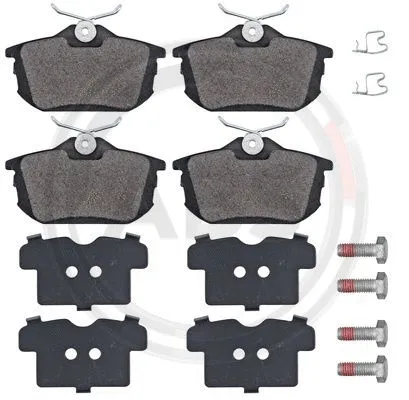 Brake Pad Set, disc brake (36950)