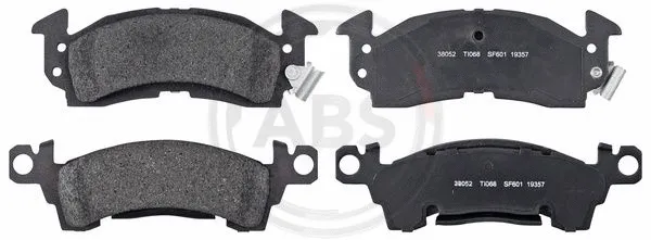 Brake Pad Set, disc brake (38052)