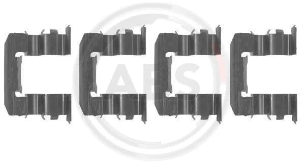 Accessory Kit, disc brake pad (1184Q)