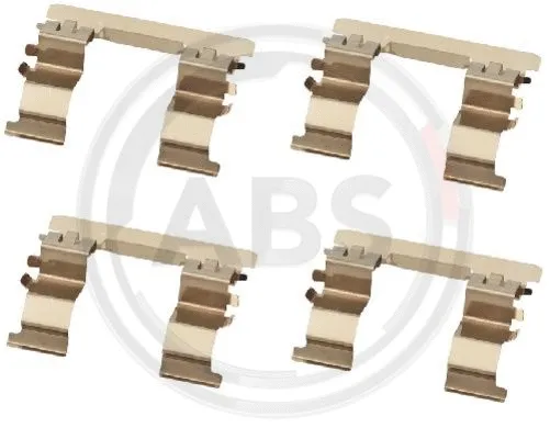 Accessory Kit, disc brake pad (1869Q)