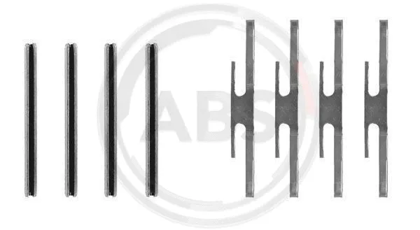 Accessory Kit, disc brake pad (0975Q)