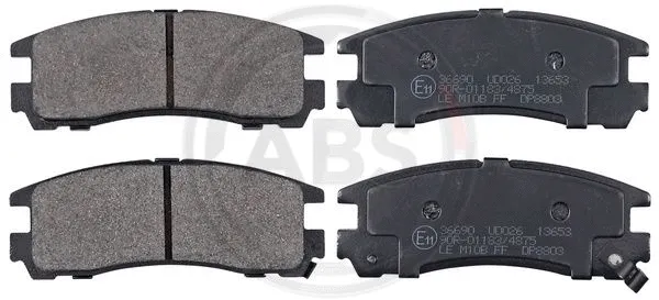 Brake Pad Set, disc brake (36690)